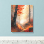 Toile Chemin forestier enchâssé (Insitu (Plancher de Bois))