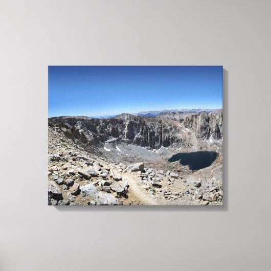 Toile Chemin Mt Whitney - sentier John Muir (Recto)