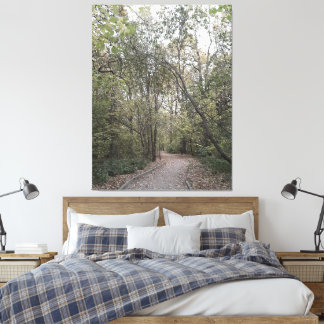 Toile Chemin tranquille de la forêt automnale – Édition 