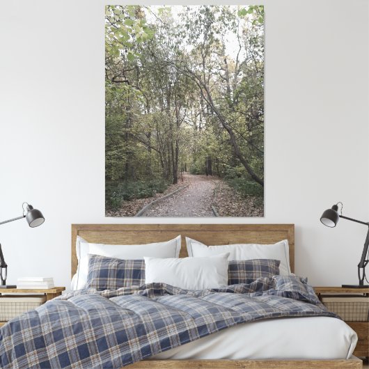 Toile Chemin tranquille de la forêt automnale – Édition  (Insitu(Chambre))