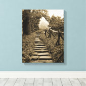 Toile Chemin vers la lumière (Insitu (Plancher de Bois))