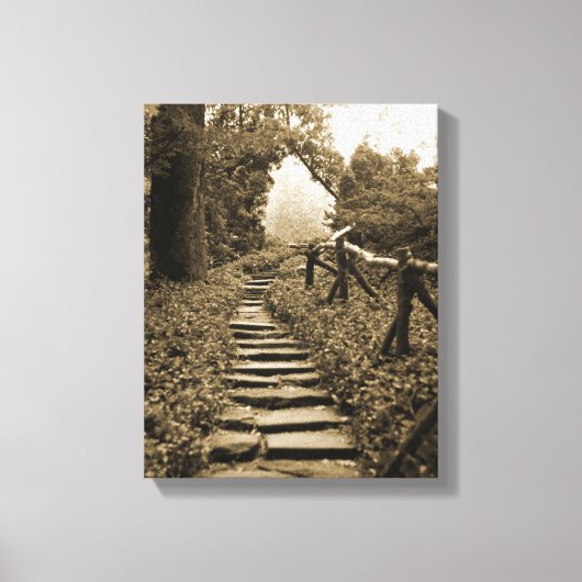 Toile Chemin vers la lumière (Recto)