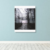 Toile Chemin vers le lac Tahoe (Insitu (Plancher de Bois))