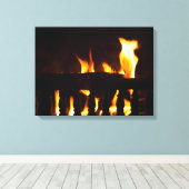 Toile Cheminée à la maison (Insitu (Plancher de Bois))