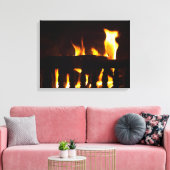 Toile Cheminée à la maison (Insitu(Salon))