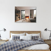 Toile Cheminée à la maison (Insitu(Chambre))
