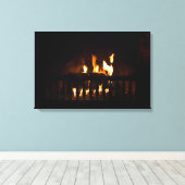 Toile Cheminée à la maison (Insitu (Plancher de Bois))
