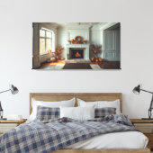 Toile Cheminée cosy (Insitu(Chambre))