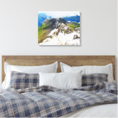 Toile Chemins dans les Alpes suisses (Insitu(Chambre))