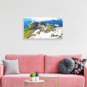 Toile Chemins dans les Alpes suisses (Insitu(Salon))