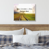 Toile Chemins de fer de la vie (Insitu(Chambre))