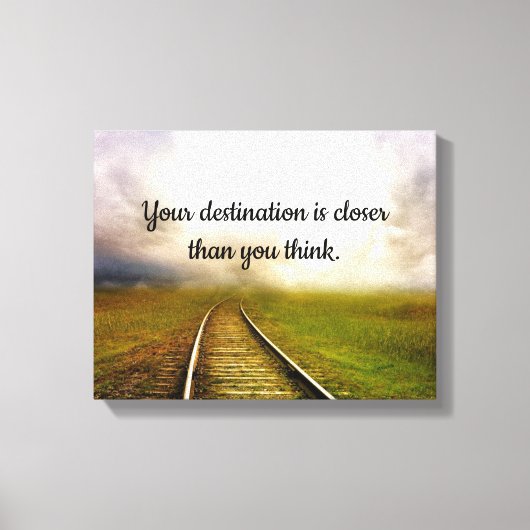 Toile Chemins de fer de la vie (Recto)