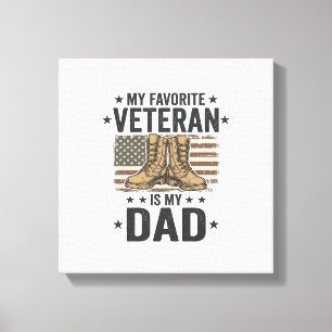 Toile Chemise de bottes de combat patriotique pour papa
