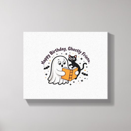 Toile Chemise de chat hantée Trick ou Traiteurs T-shirt  (Recto)