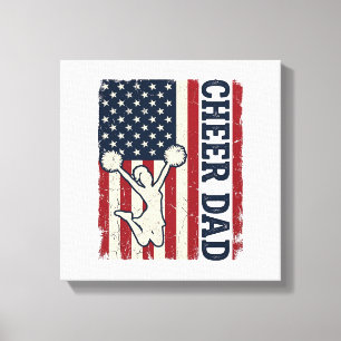 Toile Chemise vectorielle drapeau américain patriotique
