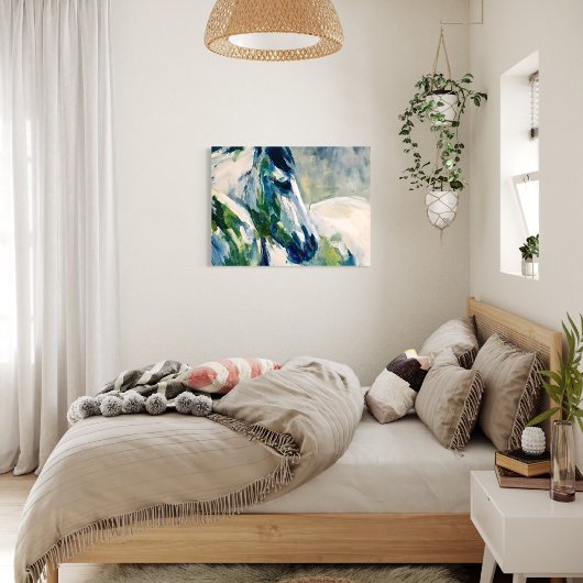 Toile Cher ami - Peinture de brosse Abstraite