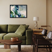 Toile Cher ami - Peinture de brosse Abstraite