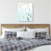 Toile Chercheur de rêve cardiaque (Insitu(Chambre))