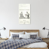 Toile Cherokee Primer, 1845 (gravure) (Insitu(Chambre))