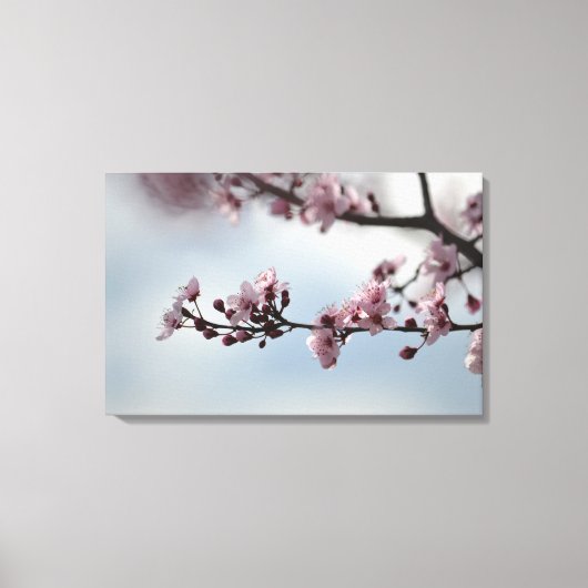 Toile Cherry Blossom et Sky (Recto)