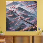 Toile cherry blossoms (Insitu(Salon))