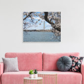 Toile CHERRY BLOSSOMS #1 SUR CANVAS 20 "x 16" (Insitu(Salon))