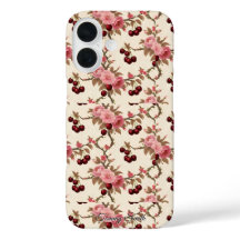  Toile Cherry Pattern Telefoonhoesje