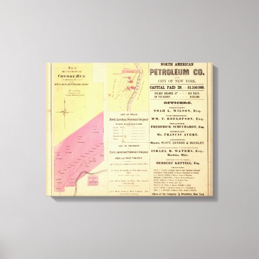Toile Cherry Run, propriété (Recto)
