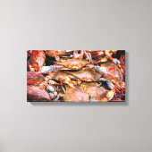 Toile Chesapeake Bay Blue Crabes Canvas Art (Recto)