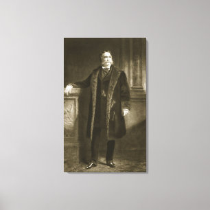 Toile Chester Alan Arthur, 21ème président du St uni