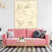 Toile Chesterfield, Cheshire Co (Insitu(Salon))