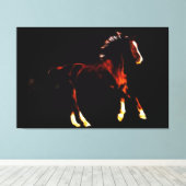 Toile Cheval (Insitu (Plancher de Bois))