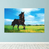 Toile Cheval (Insitu (Plancher de Bois))