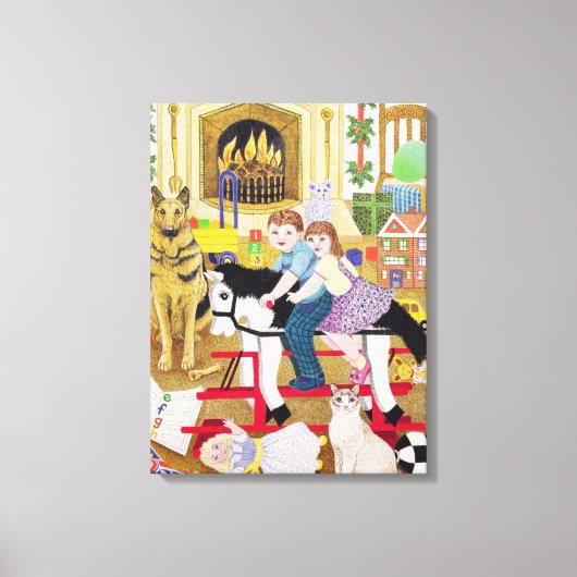 Toile Cheval-à-cheval (Recto)