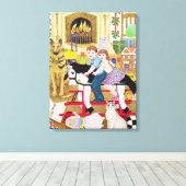 Toile Cheval-à-cheval (Insitu (Plancher de Bois))