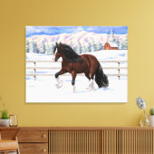 Toile Cheval À Repasser De La Vannière Tzigane De Baie B (Insitu(Salon))