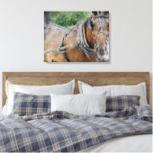 Toile Cheval Amish (Insitu(Chambre))