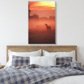 Toile Cheval au lever du soleil (Insitu(Chambre))