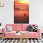 Toile Cheval au lever du soleil (Insitu(Salon))