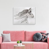 Toile Cheval aux yeux bleus (Insitu(Salon))