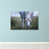 Toile Cheval blanc (Insitu (Plancher de Bois))