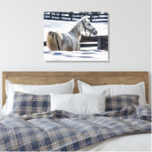Toile Cheval Blanc En Neige (Insitu(Chambre))