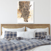 TOILE CHEVAL BROWN (Insitu(Chambre))