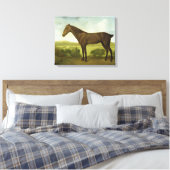 Toile Cheval Brown dans un paysage de collines, vers 178 (Insitu(Chambre))