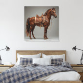 Toile Cheval brun élégant (Insitu(Chambre))