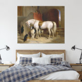Toile Cheval chien Favoris peinture art Landseer Proprié (Insitu(Chambre))