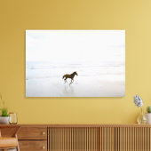 Toile Cheval courant sur la plage (Insitu(Salon))