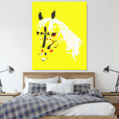 Toile cheval crâne à sucre (Insitu(Chambre))