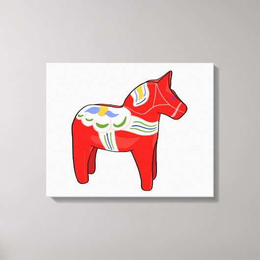 Toile Cheval dalécarlien (Recto)