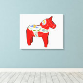 Toile Cheval dalécarlien (Insitu (Plancher de Bois))